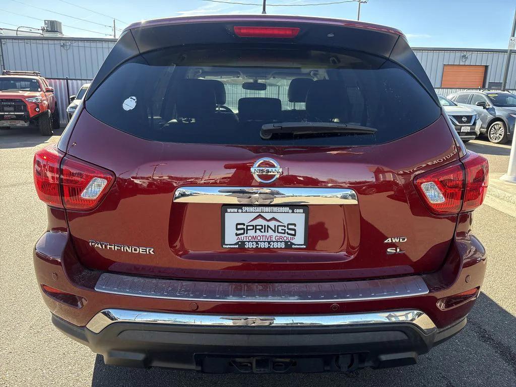 used 2018 Nissan Pathfinder car, priced at $19,399