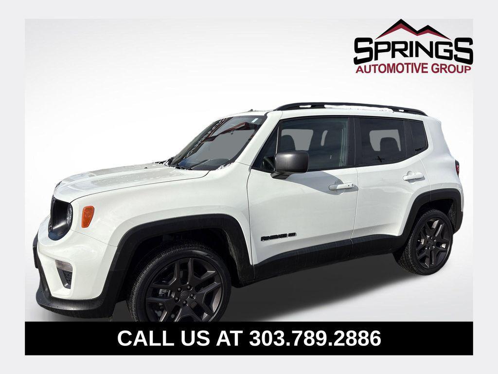 used 2021 Jeep Renegade car, priced at $16,998