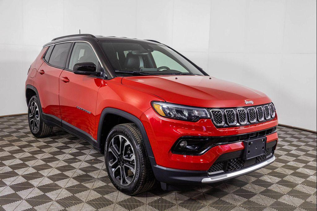 used 2023 Jeep Compass car, priced at $20,677