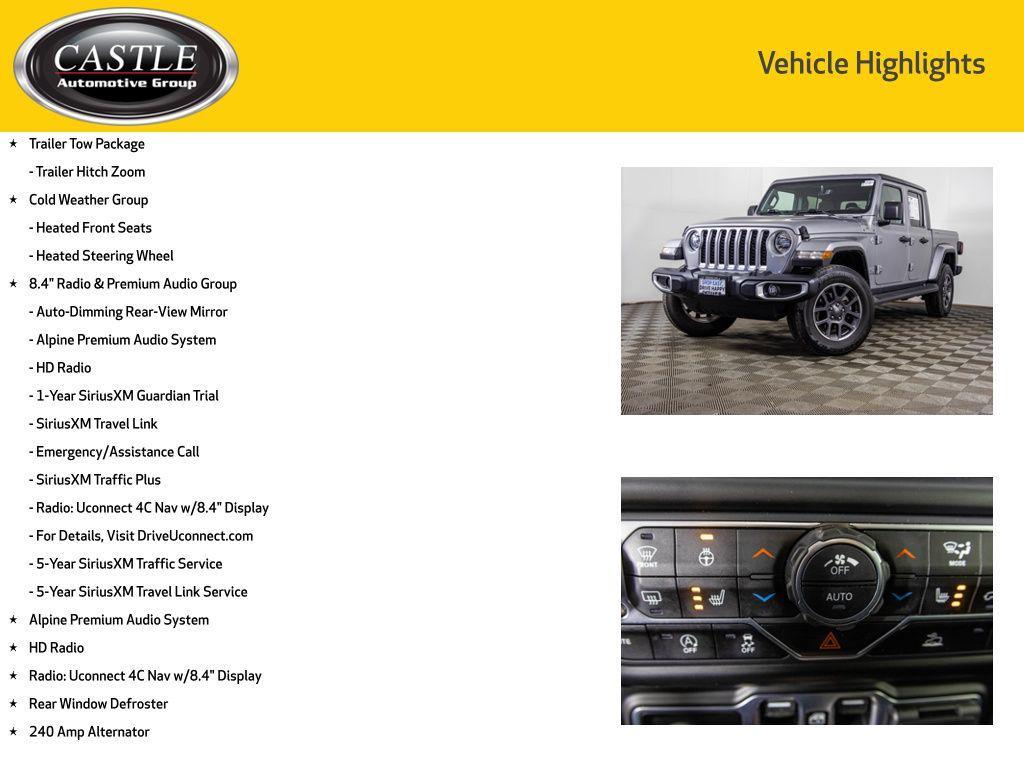 used 2020 Jeep Gladiator car, priced at $26,477