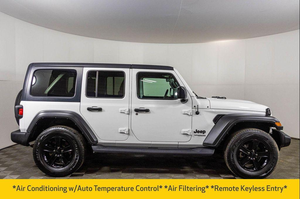 used 2021 Jeep Wrangler Unlimited car, priced at $26,477