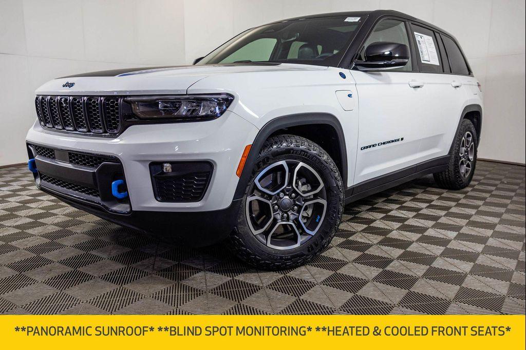 used 2022 Jeep Grand Cherokee 4xe car, priced at $27,177