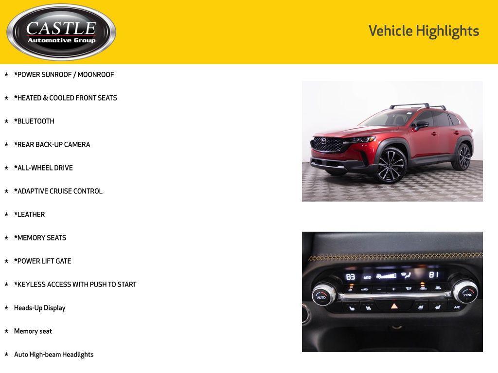 used 2023 Mazda CX-50 car, priced at $24,277