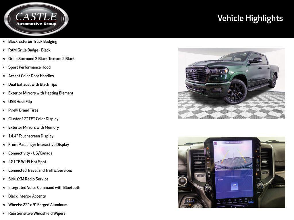 new 2026 Ram 1500 car, priced at $66,409