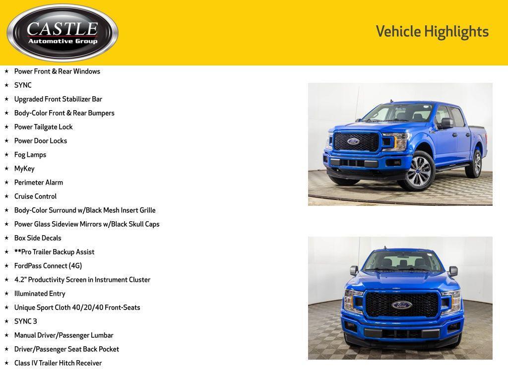 used 2020 Ford F-150 car, priced at $27,177