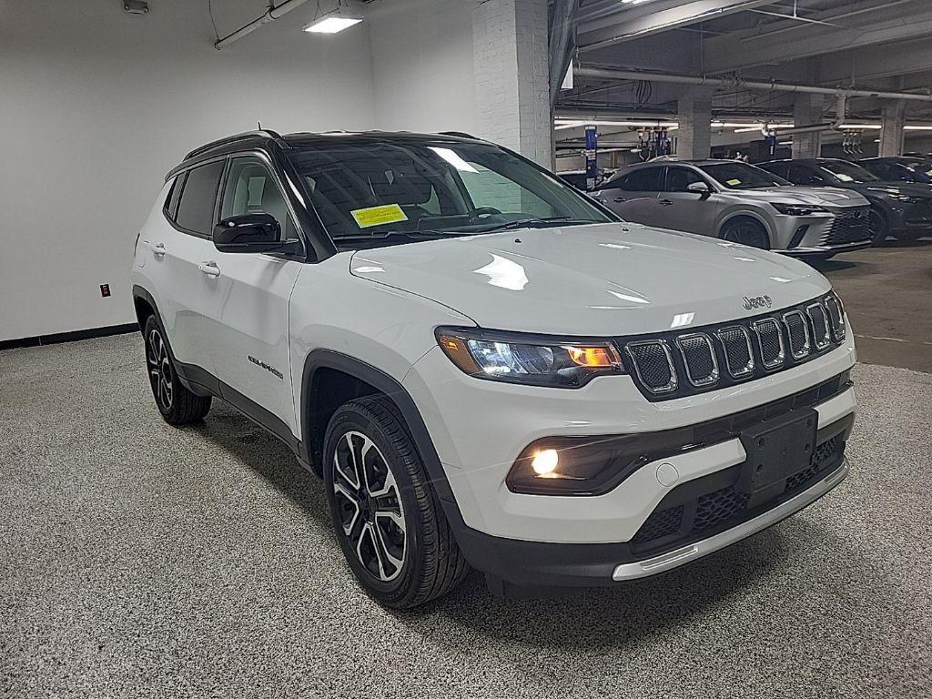 used 2022 Jeep Compass car, priced at $21,992