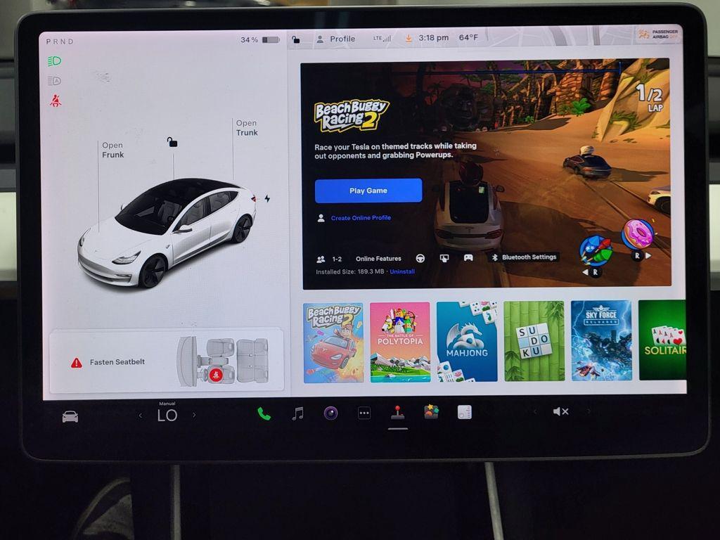 used 2020 Tesla Model 3 car, priced at $17,333