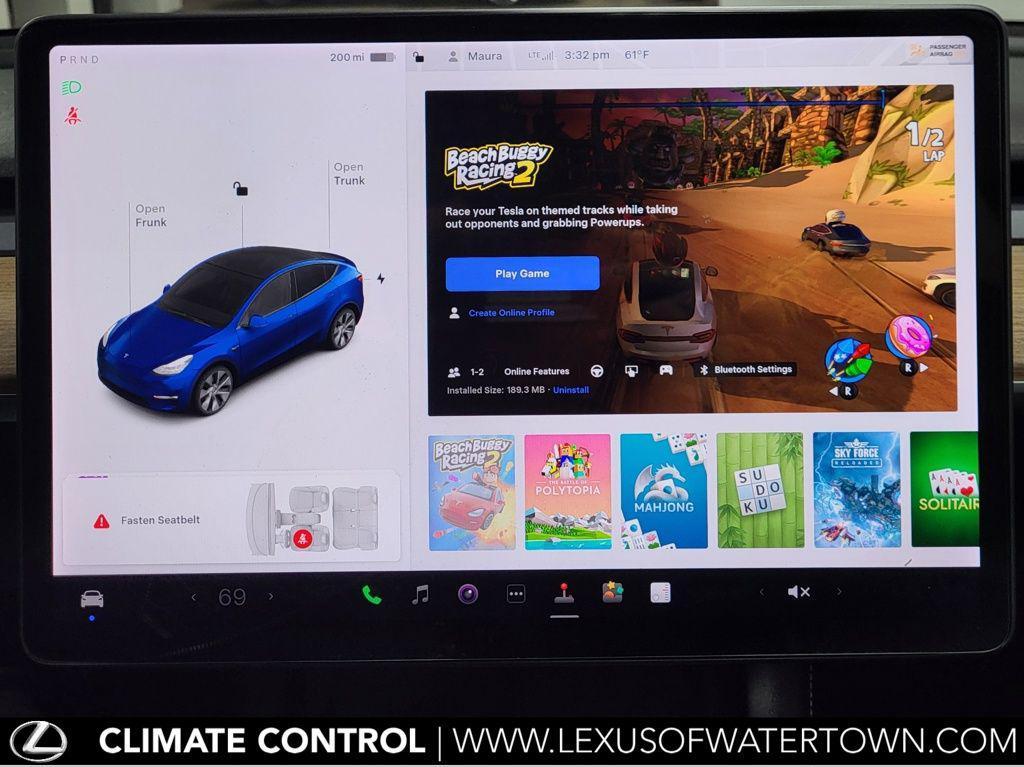 used 2022 Tesla Model Y car, priced at $27,774