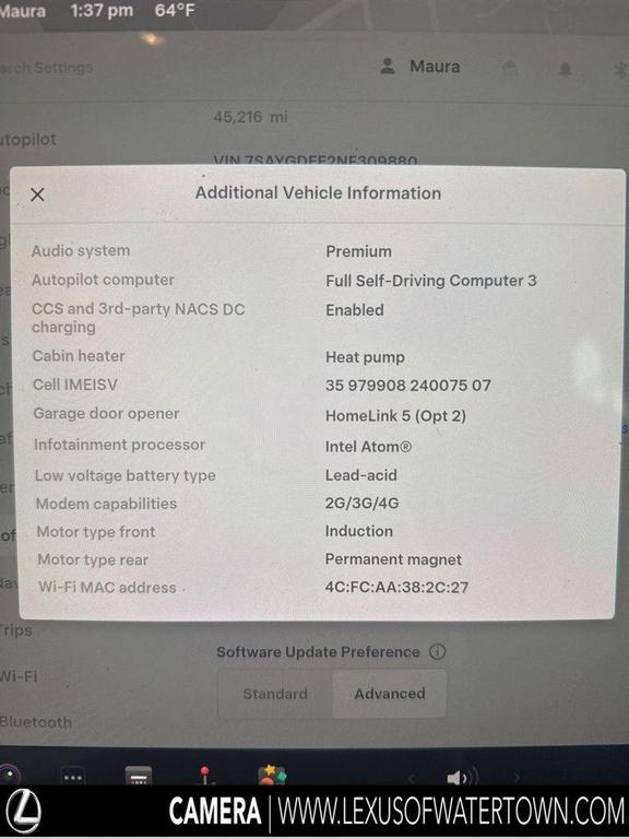 used 2022 Tesla Model Y car, priced at $27,774