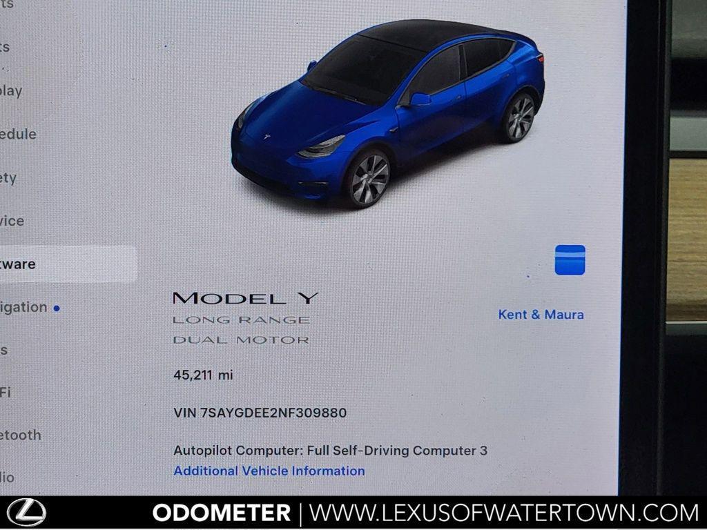 used 2022 Tesla Model Y car, priced at $27,774