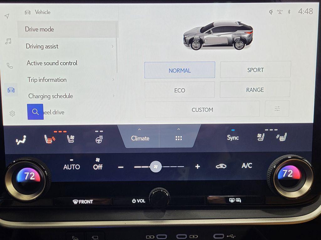 used 2025 Lexus RZ 450e car, priced at $40,774