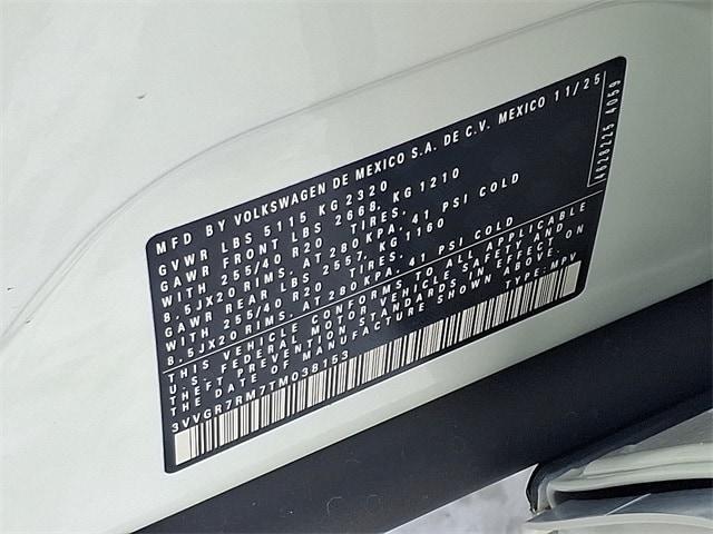 new 2026 Volkswagen Tiguan car, priced at $40,387