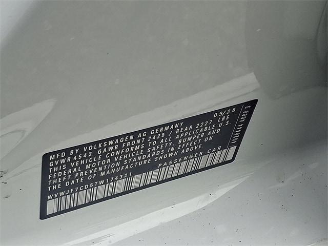 new 2026 Volkswagen Golf R car, priced at $51,921