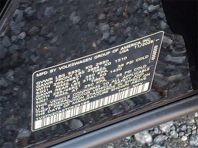 new 2026 Volkswagen Atlas car, priced at $53,277