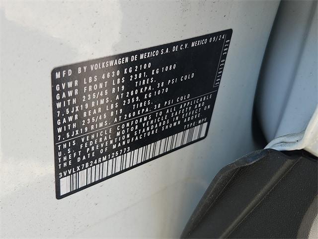 new 2024 Volkswagen Taos car, priced at $29,777