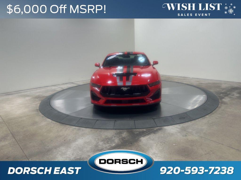 new 2025 Ford Mustang car, priced at $55,800