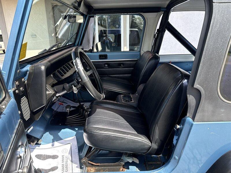used 1987 Jeep Wrangler car, priced at $7,900