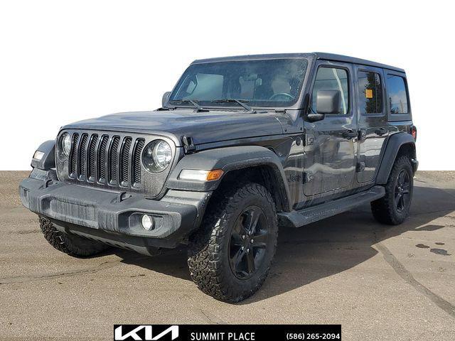used 2022 Jeep Wrangler Unlimited car, priced at $25,915