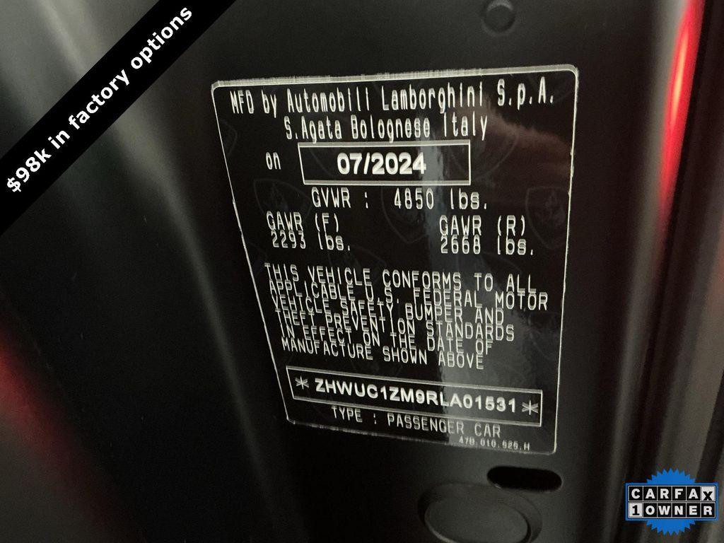 used 2024 Lamborghini Revuelto car, priced at $699,817