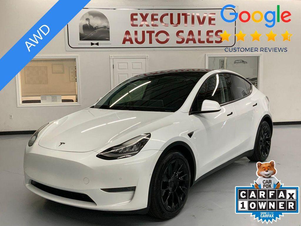 used 2021 Tesla Model Y car, priced at $24,319