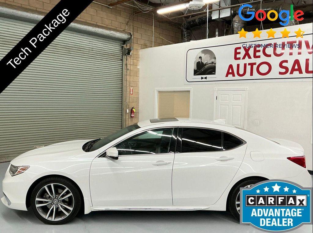 used 2020 Acura TLX car, priced at $20,545