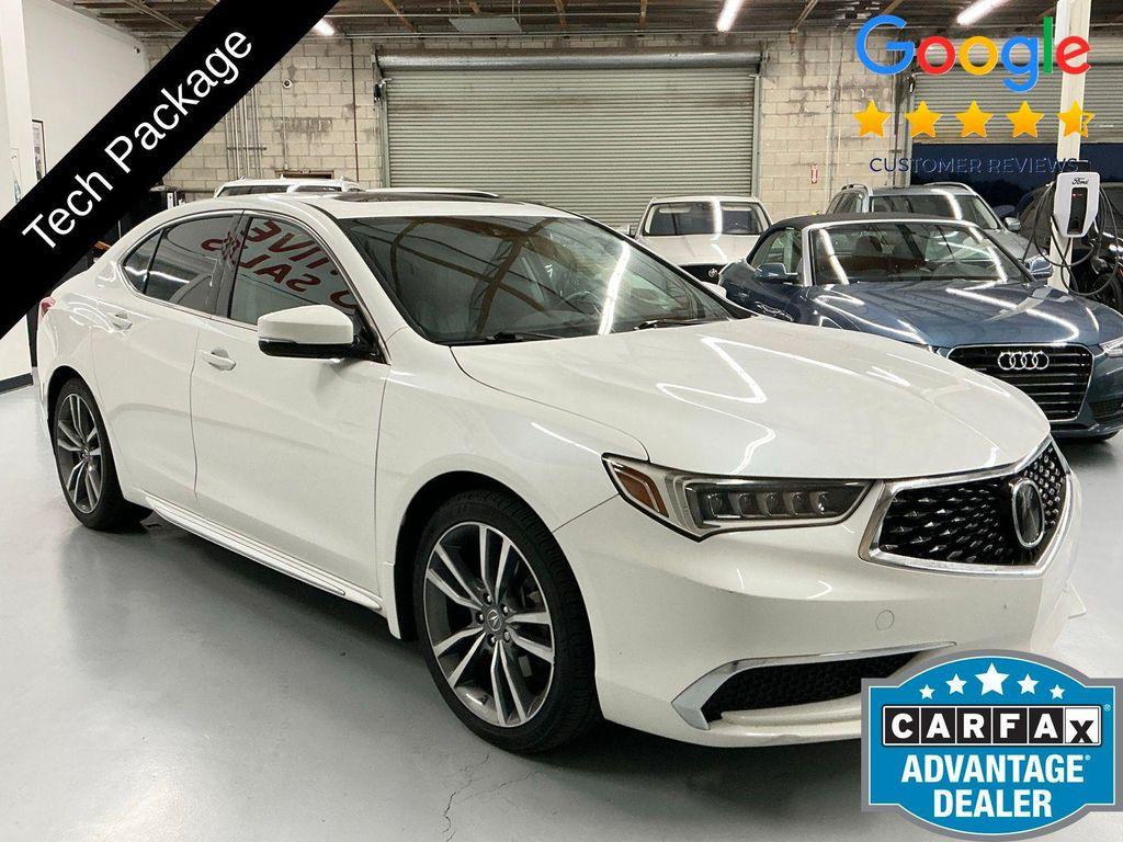 used 2020 Acura TLX car, priced at $20,545