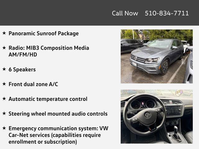 used 2021 Volkswagen Tiguan car, priced at $17,295