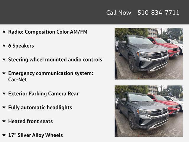 used 2022 Volkswagen Taos car, priced at $19,495