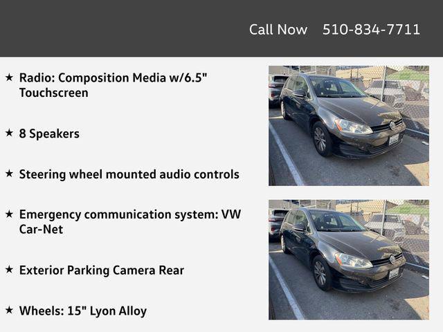 used 2016 Volkswagen Golf car, priced at $13,295