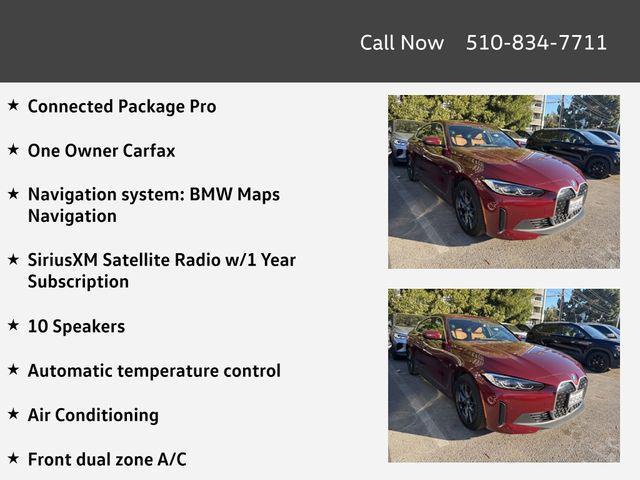used 2023 BMW i4 Gran Coupe car, priced at $31,695