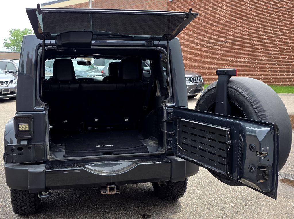 used 2017 Jeep Wrangler Unlimited car, priced at $17,999