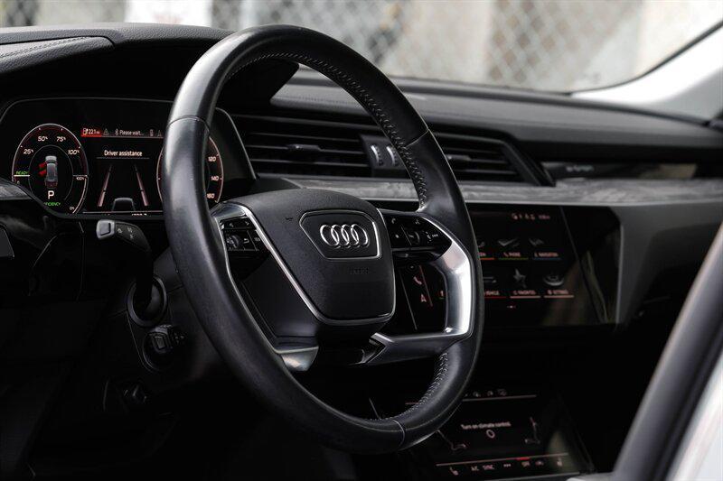 used 2021 Audi e-tron car, priced at $24,500