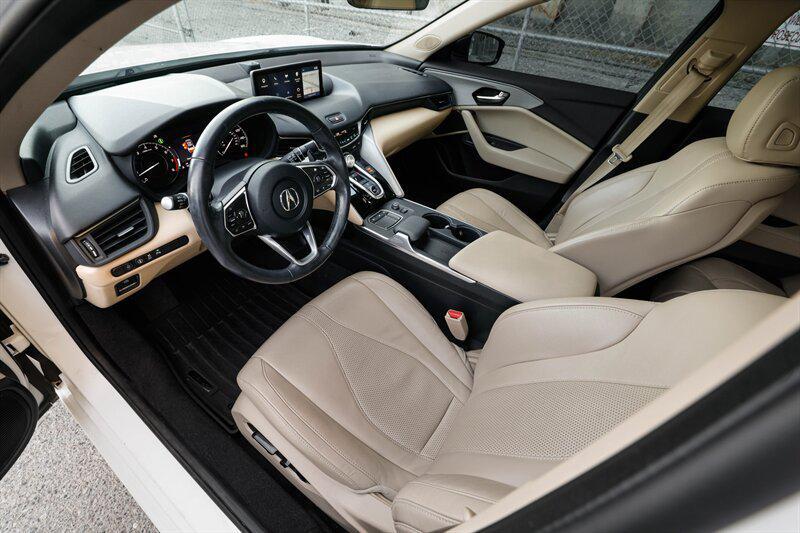 used 2021 Acura TLX car, priced at $28,000