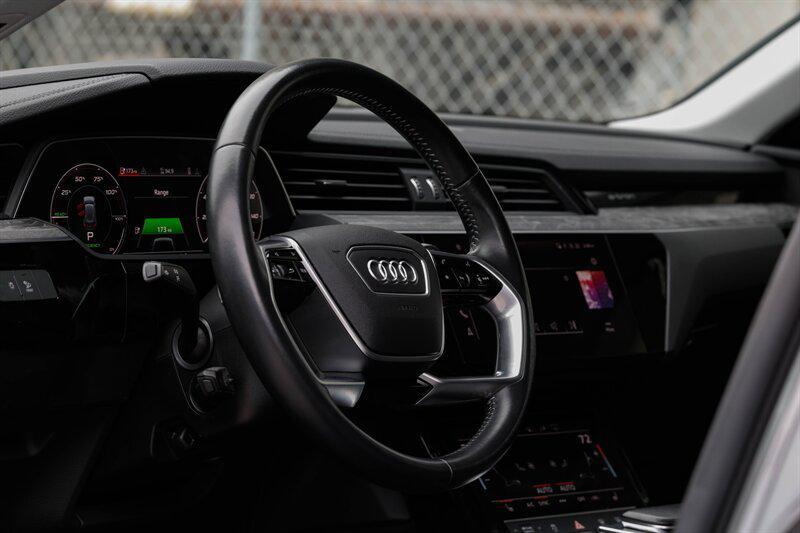 used 2021 Audi e-tron car, priced at $26,000
