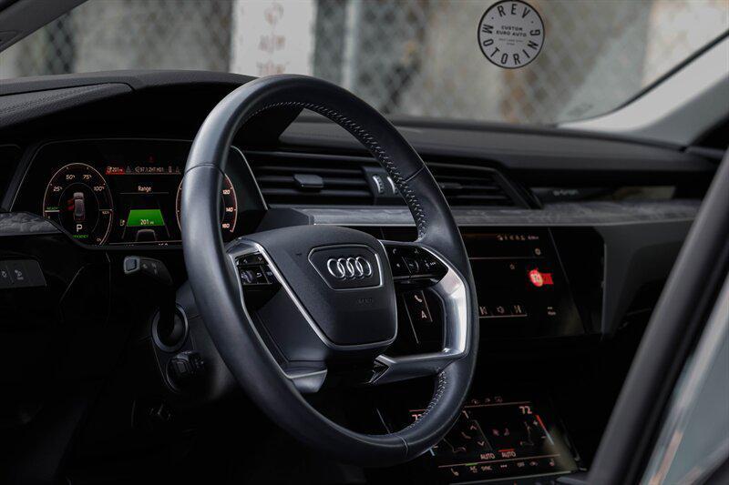 used 2021 Audi e-tron car, priced at $27,000