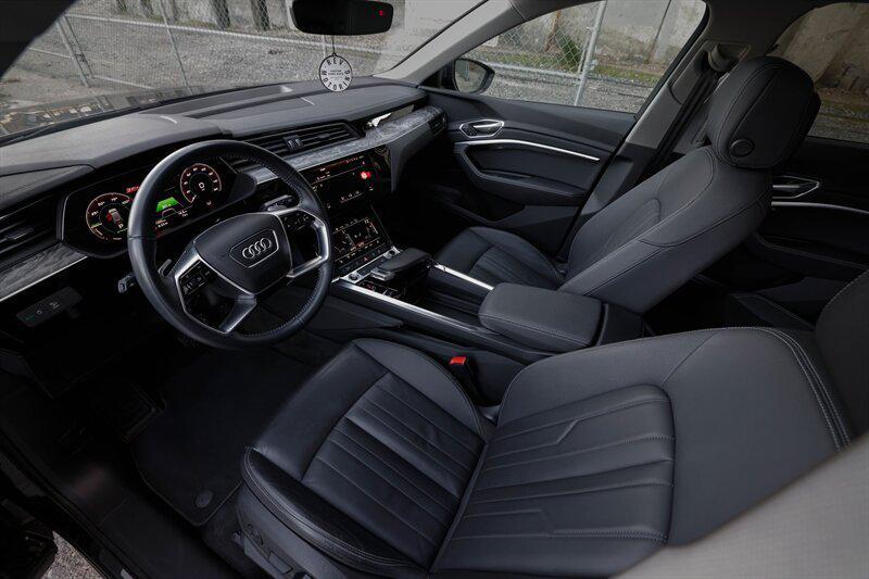 used 2021 Audi e-tron car, priced at $27,000