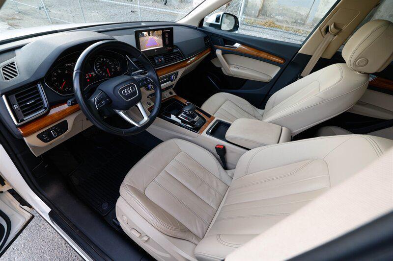 used 2021 Audi Q5 car, priced at $24,000