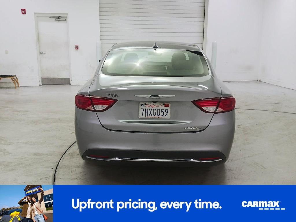 used 2015 Chrysler 200 car, priced at $10,998