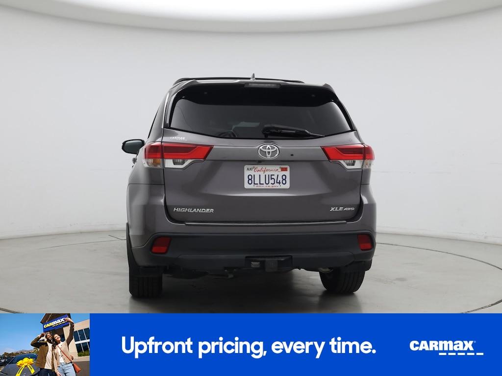 used 2019 Toyota Highlander car, priced at $26,998