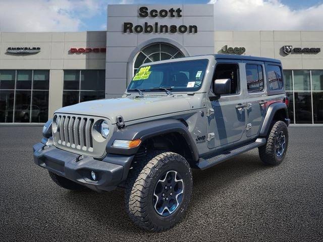 used 2022 Jeep Wrangler Unlimited car, priced at $29,544