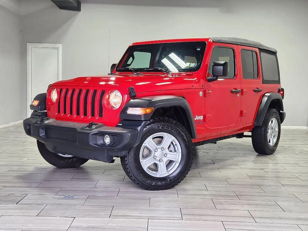 used 2018 Jeep Wrangler Unlimited car, priced at $19,498