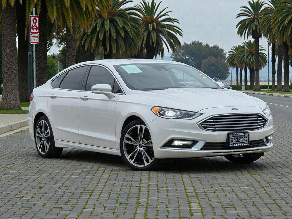 used 2017 Ford Fusion car, priced at $16,888