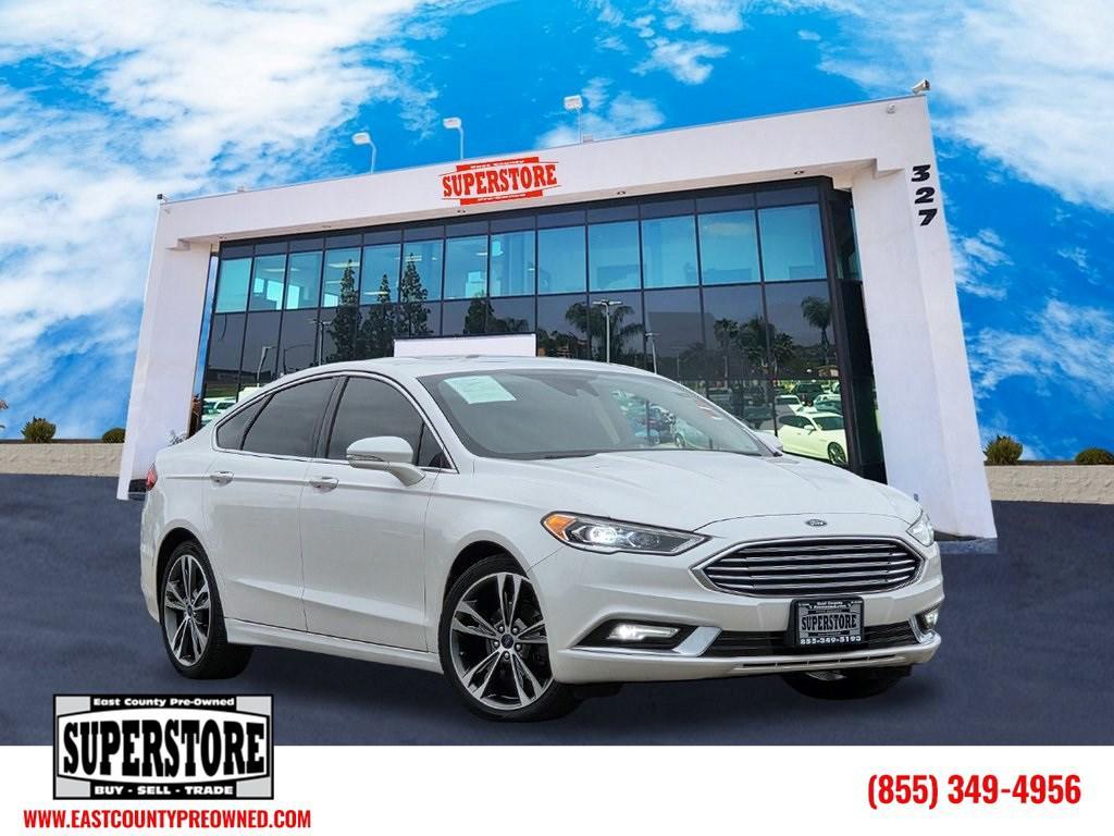 used 2017 Ford Fusion car, priced at $16,888