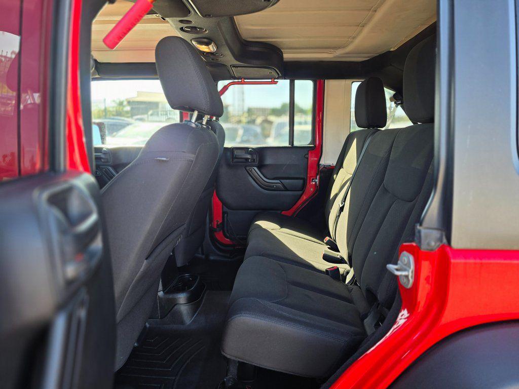 used 2015 Jeep Wrangler Unlimited car, priced at $17,500