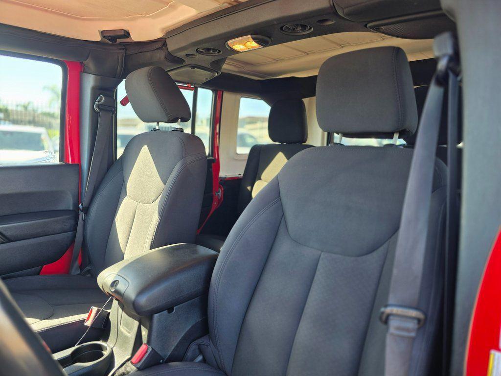 used 2015 Jeep Wrangler Unlimited car, priced at $17,500