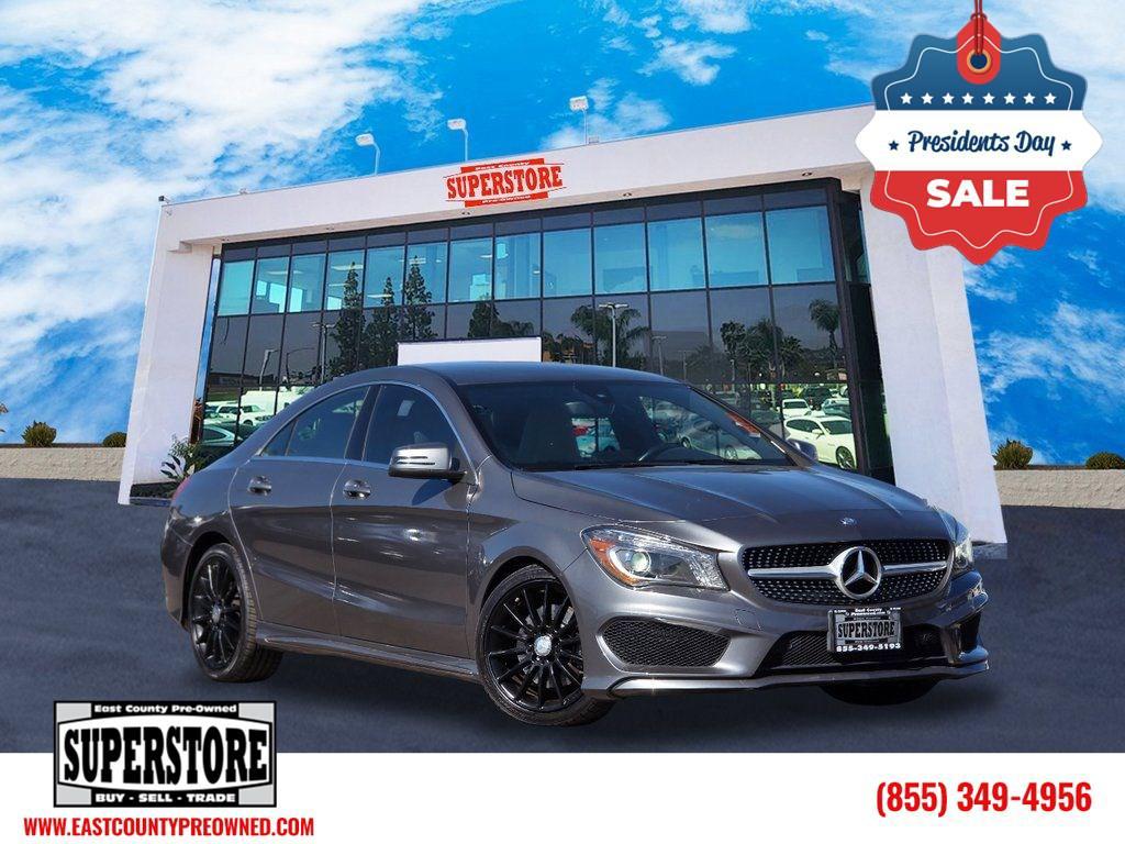 used 2015 Mercedes-Benz CLA-Class car, priced at $13,999