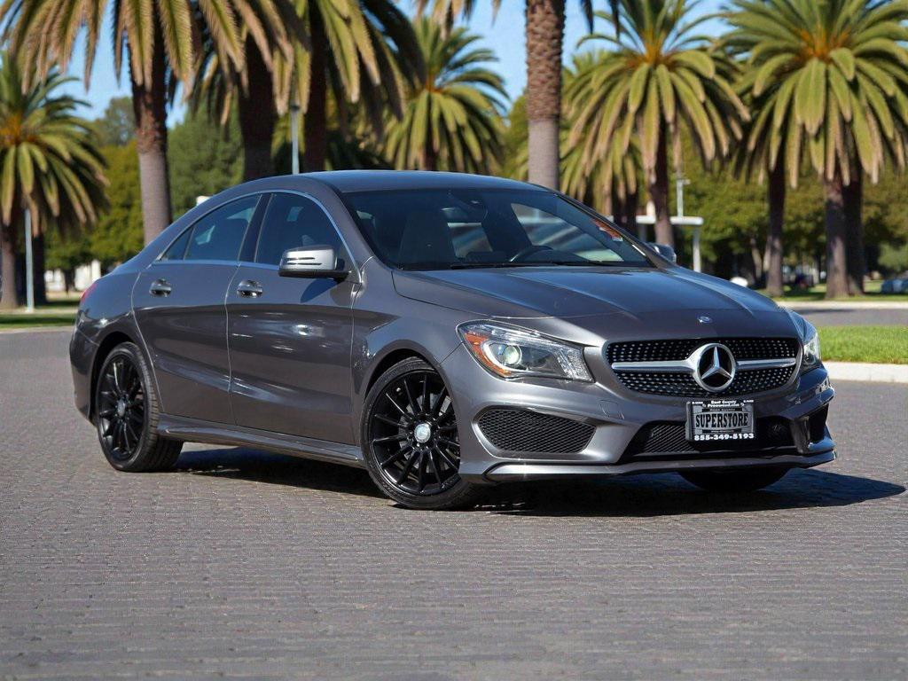 used 2015 Mercedes-Benz CLA-Class car, priced at $13,999