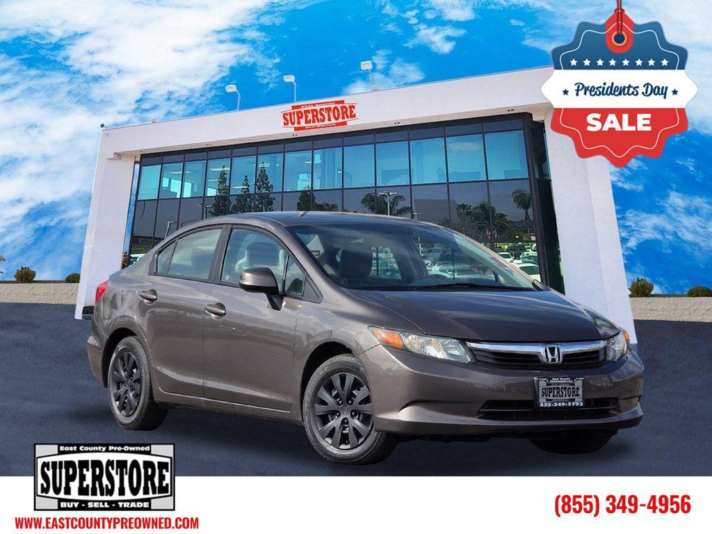 used 2012 Honda Civic car, priced at $9,995