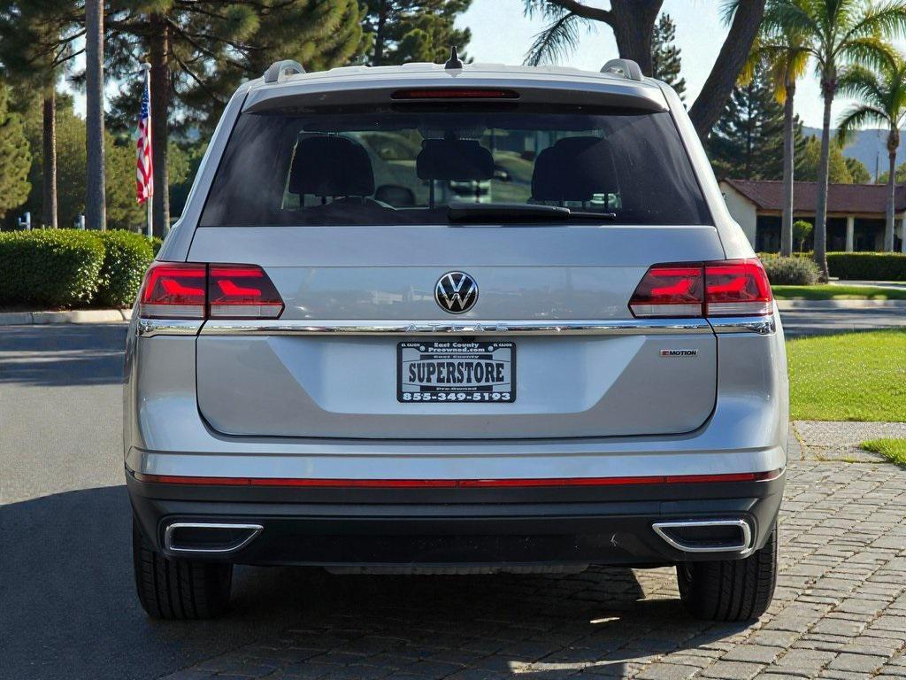used 2021 Volkswagen Atlas car, priced at $18,800