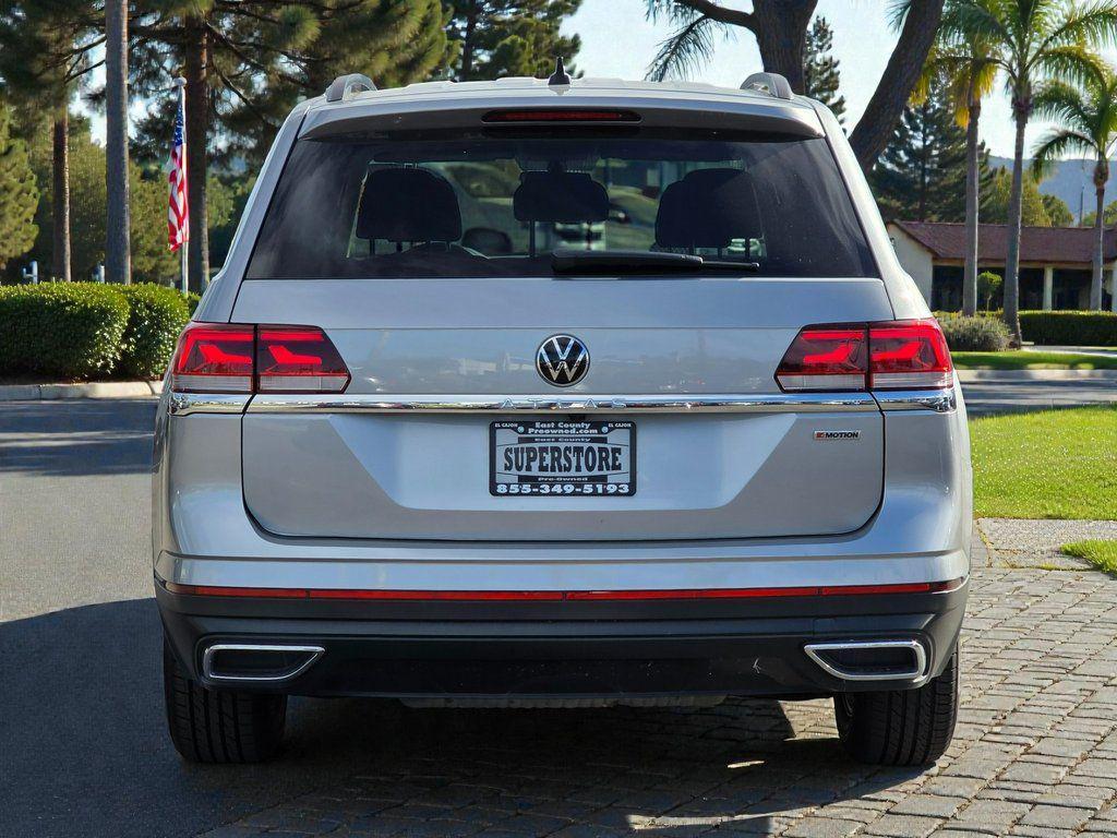 used 2021 Volkswagen Atlas car, priced at $18,800